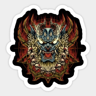 Mighty Foo Dog Sticker